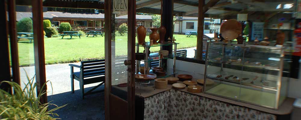 wood turning shop at poldark mine